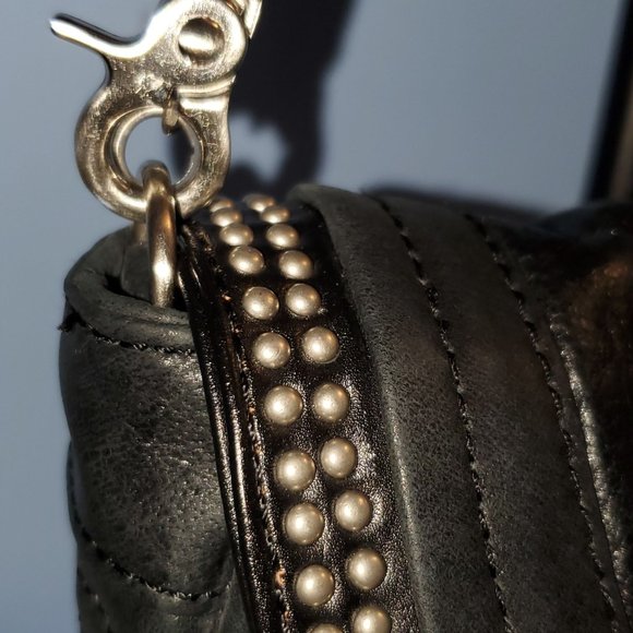 BCBGMAXAZRIA Black Leather Bag - Picture 16 of 16
